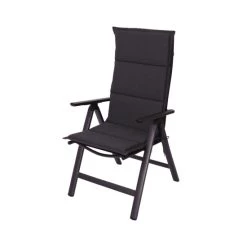 Bester Verkauf 👍 Sun Garden Gartenauflage "Elba" Hochlehner 4er Set / 50318-701 Anthrazit 🥰