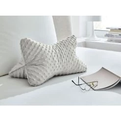 Bestes Angebot 👍 Sun Garden Universal-Stützkissen Leseknochen Noppen-Optik Silber Ca. 24x42 Cm 👍