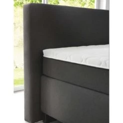 Budget ❤️ Sun Garden Boxspringbett BX 290 180x200 Cm Kunstleder Schwarz Mit Integriertem Topper 50166-52 👏 -Sun Garden Verkäufe unnamed file 163