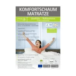 Blitzangebot 👏 P100 140 X 200 Cm Rollmatratze Schaumstoffmatratze Polyschaum Matratze 🎁 -Sun Garden Verkäufe unnamed file 167