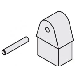 Rabatt ⌛ Sun Garden Endstück Mit Stift - Anthrazit 🔥