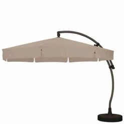 Rabatt 🥰 Ampelschirm / Sonnenschirm Sun Garden Easy Sun KD Ø350cm Taupe 🔥