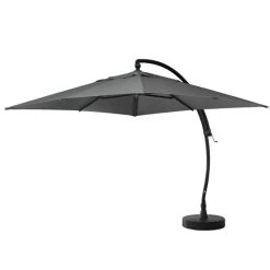 Bestpreis 🤩 Ampelschirm Sun Garden Easy Sun KD 320x320cm Grau-meliert 😉