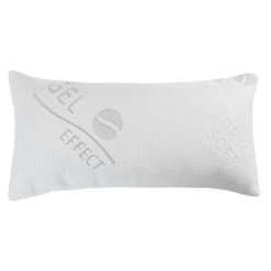 Coupon ✔️ Nackenkissen - Weiß - 80 X 40 Cm - Gel-Kaltschaum - Doppeltuchbezug 👍
