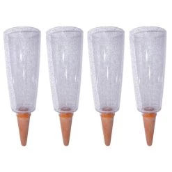 Rabatt 🛒 Scheurich Copa M Bewässerung Wasserspender Bewässerungskugel Grün Transparent (4, Transparent) 👏