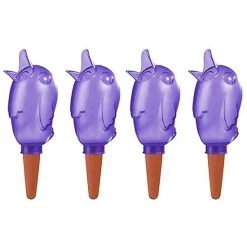 Auslauf 👏 Scheurich Wasserspender "Bördy" Farbe Lila/violette, Größe 15cm, Inhalt 90ml Für Bis Zu 4 Tage Bewässerung Ihr 🎉