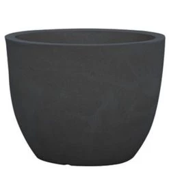 Coupon 😀 Scheurich 663-5SWGRANIT Padua Pflanzkübel / Gefäß, Ø 35 X 26 Cm, Schwarz/granit (1 Stück) 🧨