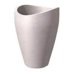 Großhandel 😉 Scheurich 254/67 Hochgefäß Taupe Granit - 50,5 Cm X 50,5 Cm X 67 Cm; 54270 🧨