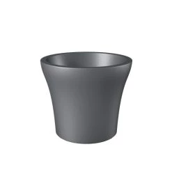 Coupon ❤️ Scheurich 268/30 Übertopf No1 Style 30 Metallic Grey - 28,8 Cm X 28,8 Cm X 24,7 Cm; 55439 😍