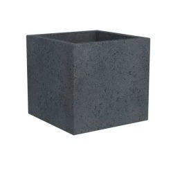 Bestpreis 💯 Scheurich 240/40 Pflanzgefäß C-Cube Stony Black - 38 Cm X 38 Cm X 33 Cm; 55825 ✔️