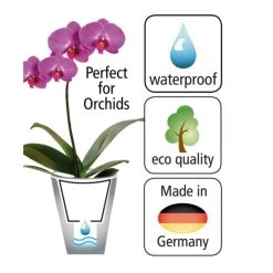 Brandneu 🔔 Scheurich 608/17 Pflanzgefaess Glossy Cream; 13 Cm X 13 Cm X 17,3 Cm, 47415 🎁 -Sun Garden Verkäufe unnamed file 566