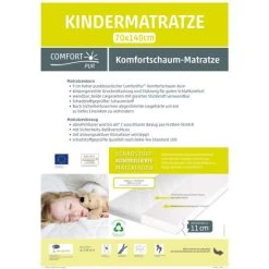 Beste Bewertungen von 🔔 70 X 140 Cm Sun Garden Kinder-Rollmatratze Mit Waschbarem Bezug 👍