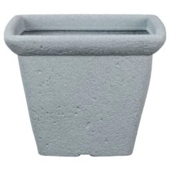 Angebote 💯 Scheurich Pflanzkübel Gardo Stony Grey 25 Cm Eckig - Kunststoff ⭐