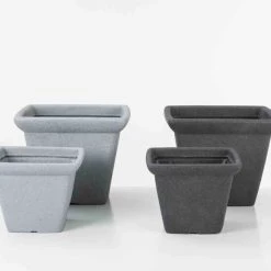 Angebote 💯 Scheurich Pflanzkübel Gardo Stony Grey 25 Cm Eckig - Kunststoff ⭐ -Sun Garden Verkäufe unnamed file 589