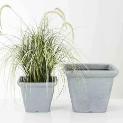 Angebote 💯 Scheurich Pflanzkübel Gardo Stony Grey 25 Cm Eckig - Kunststoff ⭐ -Sun Garden Verkäufe unnamed file 590