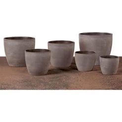 Schlussverkauf 💯 Scheurich Übertopf Keramik Ø 19 Cm Blumentopf Taupe 🌟