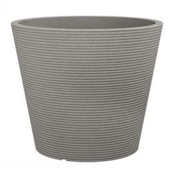 Aktion 👍 Scheurich Pflanzkübel Coneo Ø47x39 Cm (taupe-granit) ✔️