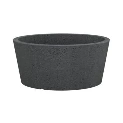 Am billigsten 🎁 Scheurich Pflanzkübel 239/40 C-CONE BOWL STONY BLACK 🎉
