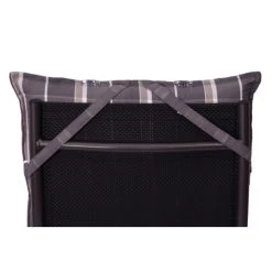 Blitzangebot 🛒 Sun Garden Gartenauflage "Sylt" Hochlehner 4er Set / 10557-700 Grau-weiß Gestreift 😀 -Sun Garden Verkäufe unnamed file 94